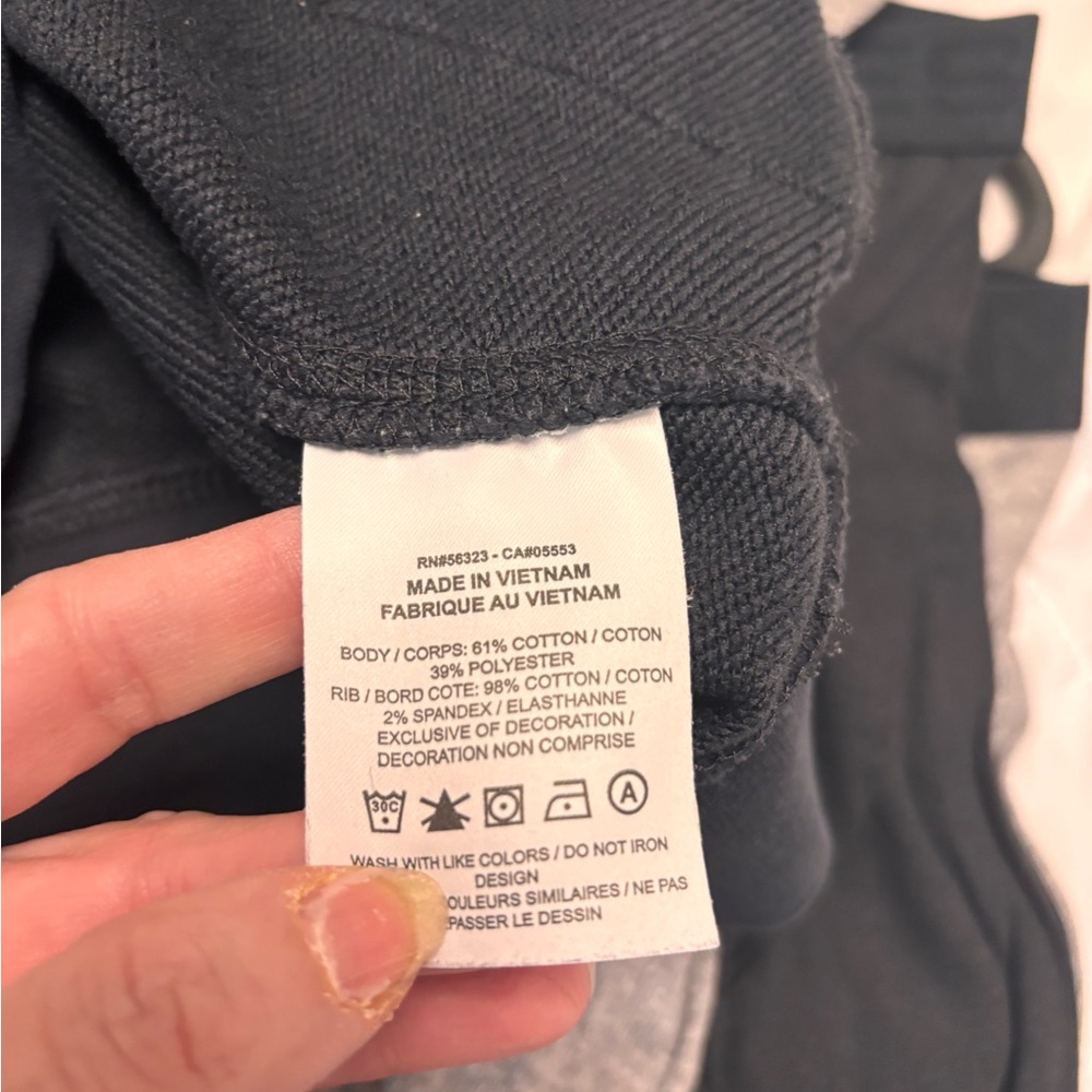 Jordan Black Hoodie with White Jumpman - Picture 11 of 11